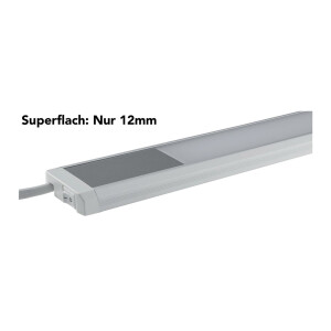 LED Unterbauleuchte "Comprido 600" 230V, 10W, 1280lm, 60cm, 3000K warmweiß