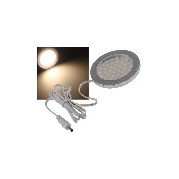 LED-Aufbauleuchte "ABL-R90" warmweiß 3W, 12V= , 2900K, 337lm
