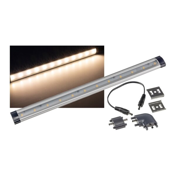 LED Unterbauleuchte "CT-FL30" 30cm 271lm, 3 Watt, 3000K / warmweiß
