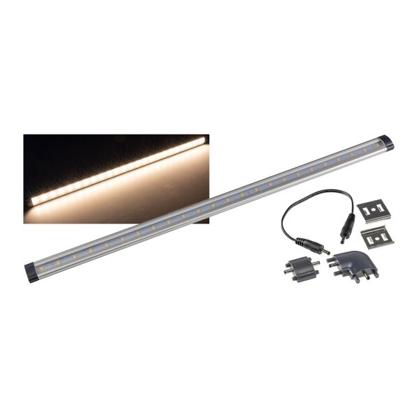 LED Unterbauleuchte "CT-FL50" 50cm 533lm, 5 Watt, 3000K / warmweiß