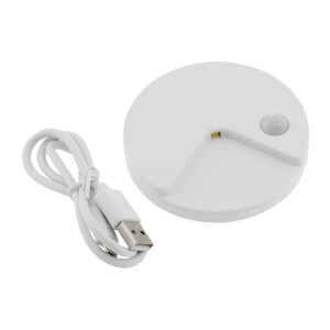 LED Treppenlicht mit Bewegungsmelder Akkubetrieb, warmweiß, slim: 14mm flach