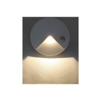 LED Treppenlicht mit Bewegungsmelder Akkubetrieb, warmweiß, slim: 14mm flach