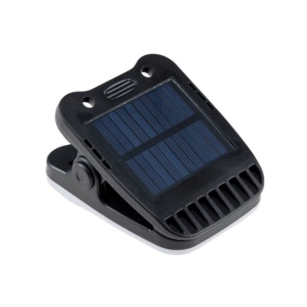 LED Solar Klemmleuchte "SWK 8020" PIR Bewegungsmelder, 25 LEDs, IP44