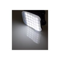LED Solar Klemmleuchte "SWK 8020" PIR Bewegungsmelder, 25 LEDs, IP44