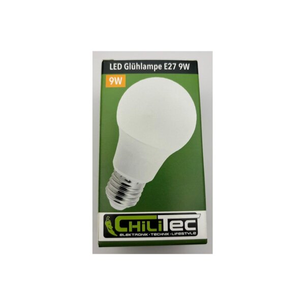 E27 LED-Set mit Baufassung – 8,6W, 802lm, 3000K | Für Renovierung & Baustelle