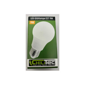 E27 LED-Set mit Baufassung – 8,6W, 802lm, 3000K | Für Renovierung & Baustelle