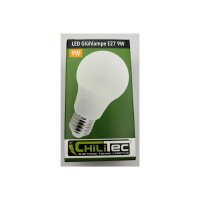 E27 LED-Set mit Baufassung – 8,6W, 802lm, 3000K | Für Renovierung & Baustelle