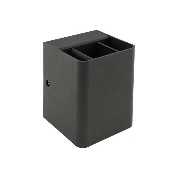 LED Wandleuchte "Fachada" IP54, 2x3,5W, 3000K, warmweiß