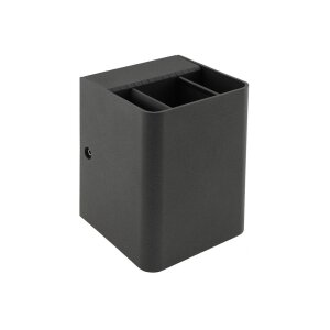 LED Wandleuchte "Fachada" IP54, 2x3,5W, 3000K, warmweiß