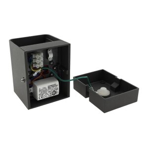 LED Wandleuchte "Fachada" IP54, 2x3,5W, 3000K, warmweiß