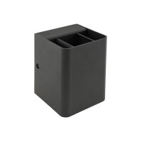 LED Wandleuchte "Fachada" IP54, 2x3,5W, 3000K, warmweiß