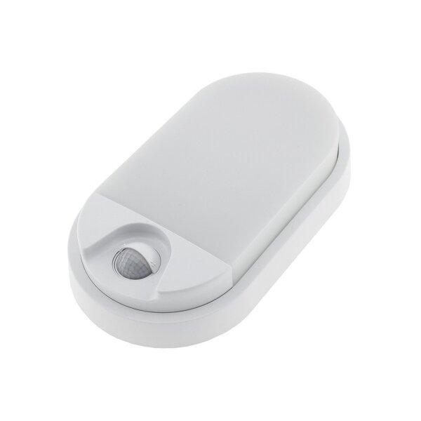 LED Wandleuchte NIAS 10W mit Bewegungsmelder – Außenleuchte IP54 warmweiß 3000K