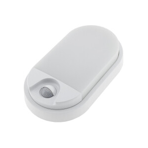 LED Wandleuchte NIAS 10W mit Bewegungsmelder – Außenleuchte IP54 warmweiß 3000K
