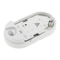 LED Wandleuchte NIAS 10W mit Bewegungsmelder – Außenleuchte IP54 warmweiß 3000K
