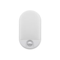 LED Wandleuchte "NIAS" IP54, 3000K 10W, 980lm, 140° Bewegungsmelder