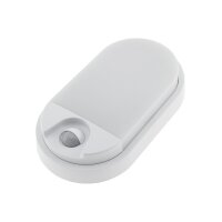 LED Wandleuchte "NIAS" IP54, 3000K 10W, 980lm, 140° Bewegungsmelder