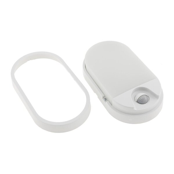 LED Wandleuchte "NIAS" IP54, 4000K 10W, 1010lm, 140° Bewegungsmelder