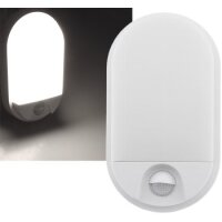 LED Wandleuchte "NIAS" IP54, 4000K 10W, 1010lm, 140° Bewegungsmelder