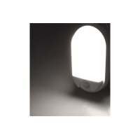 LED Wandleuchte "NIAS" IP54, 4000K 10W, 1010lm, 140° Bewegungsmelder