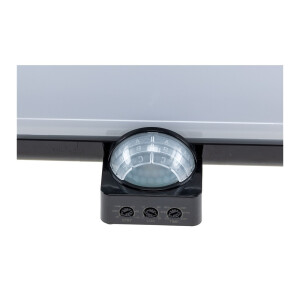 LED Wandleuchte "PADAR" mit PIR-Sensor IP65, 20W, mit Hausnummer & Buchstaben