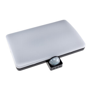LED Wandleuchte "PADAR" mit PIR-Sensor IP65, 20W, mit Hausnummer & Buchstaben