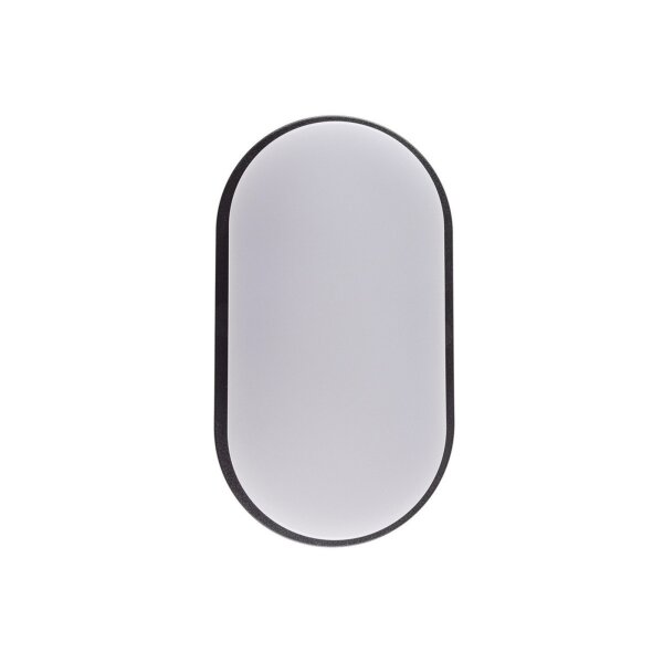 LED Wandleuchte "PALAU" IP54, 3000K Oval, 10 Watt, 966 Lumen, Anthrazit