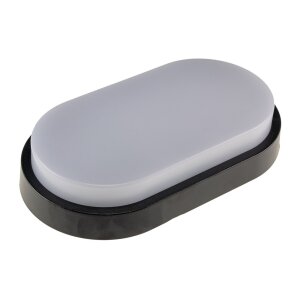 LED Wandleuchte "PALAU" IP54, 3000K Oval, 10 Watt, 966 Lumen, Anthrazit
