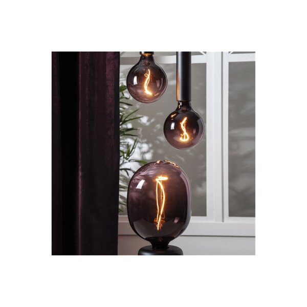 LED Deko Lampe E27 Pink dimmbar – große Design LED ColourMix 1800K