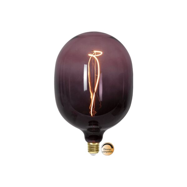 LED Deko Lampe E27 Pink dimmbar – große Design LED ColourMix 1800K