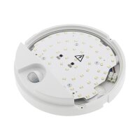 LED Wandleuchte "PAYAR" IP54, 4000K 15W, 1570lm, 140° Bewegungsmelder