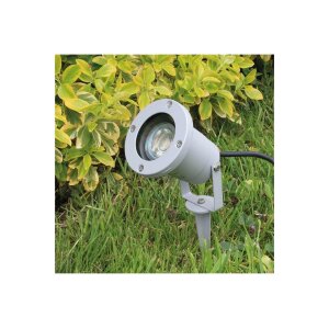Gartenleuchte "CT-GS10", silbergrau 230V, 1,5m...