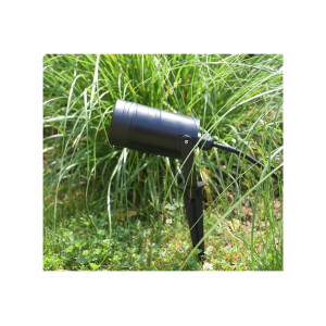 Gartenleuchte "KGL-110", schwarz 1,5m Kabel+Stecker, GU10-Sockel, IP44