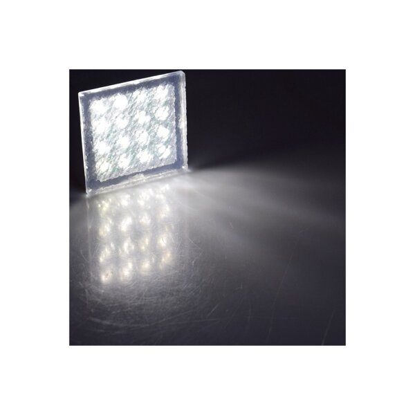 LED Pflasterstein „BRIKX 10“ – 10×10×7?cm, 130?lm, neutralweiß, IP67, 230?V