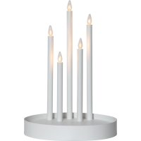 Kerzenleuchter "Deco" Weiß