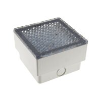 LED Pflasterstein „BRIKX 10“ – 10×10×7?cm, 130?lm, neutralweiß, IP67, 230?V