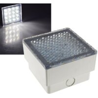 LED Pflasterstein „BRIKX 10“ – 10×10×7?cm, 130?lm, neutralweiß, IP67, 230?V