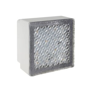 LED Pflasterstein „BRIKX 10“ – 10×10×7?cm, 120?lm, warmweiß, IP67, 230?V