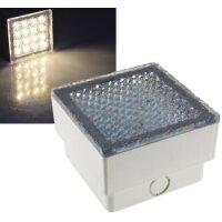 LED Pflasterstein „BRIKX 10“ – 10×10×7?cm, 120?lm, warmweiß, IP67, 230?V