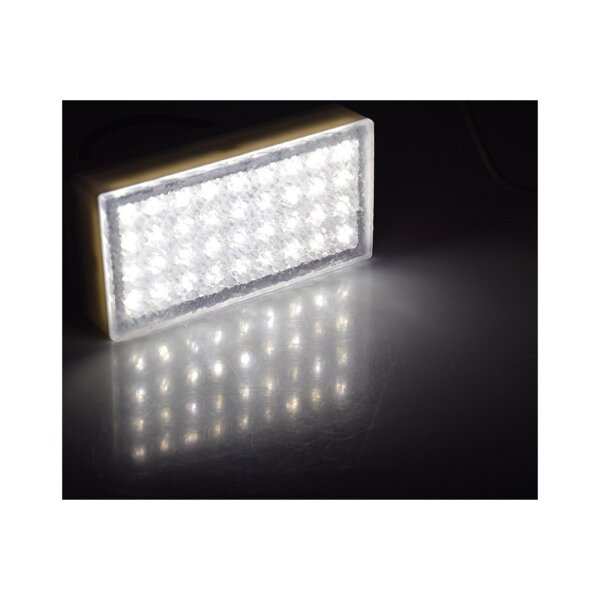 LED Pflasterstein „BRIKX 20“ – 20×10×7?cm, 255?lm, neutralweiß, IP67, 230?V