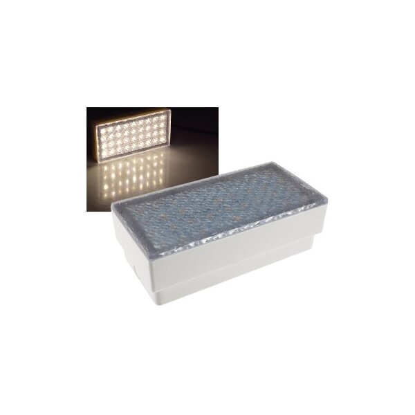 LED Pflasterstein „BRIKX 20“ – 20×10×7?cm, 220?lm, warmweiß, IP67, 230?V