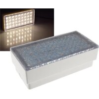 LED Pflasterstein „BRIKX 20“ – 20×10×7?cm, 220?lm, warmweiß, IP67, 230?V
