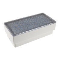 LED Pflasterstein „BRIKX 20“ – 20×10×7?cm, 220?lm, warmweiß, IP67, 230?V