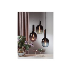 LED Deko Lampe E27 Blau dimmbar – große Design LED ColourMix 2400K