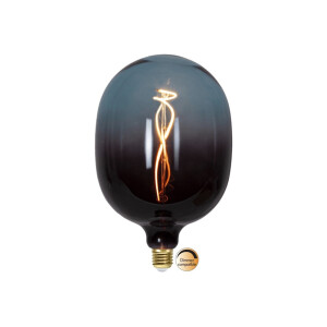 LED Deko Lampe E27 Blau dimmbar – große Design LED ColourMix 2400K
