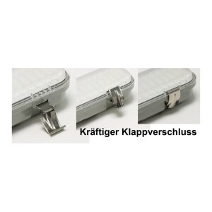 LED Deckenleuchte HORTA – 18?W, 1562?lm, 600?mm, IP65, HF-Sensor, neutralweiß