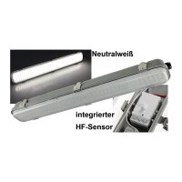 LED Deckenleuchte HORTA – 18?W, 1562?lm, 600?mm, IP65, HF-Sensor, neutralweiß