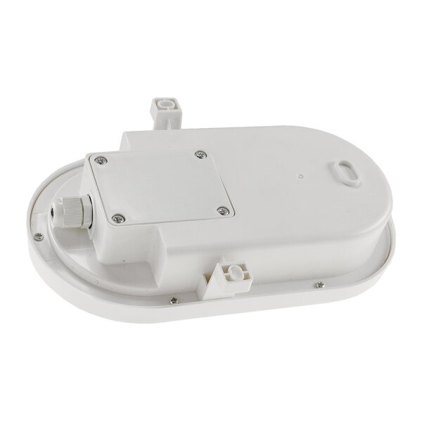 LED Oval-Armatur "FRL-O 12" IP44 Feuchtraum-Leuchte, 13W, 940lm, 3000K