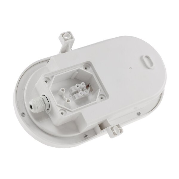 LED Oval-Armatur "FRL-O 12" IP44 Feuchtraum-Leuchte, 13W, 940lm, 3000K
