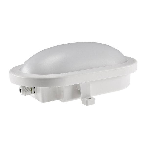 LED Oval-Armatur "FRL-O 12" IP44 Feuchtraum-Leuchte, 13W, 940lm, 3000K