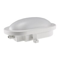 LED Oval-Armatur "FRL-O 12" IP44 Feuchtraum-Leuchte, 13W, 940lm, 3000K
